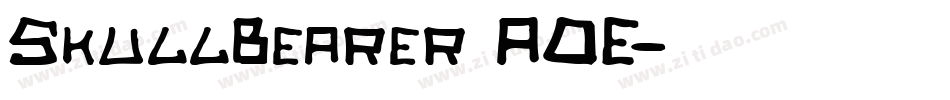 SkullBearer AOE字体转换